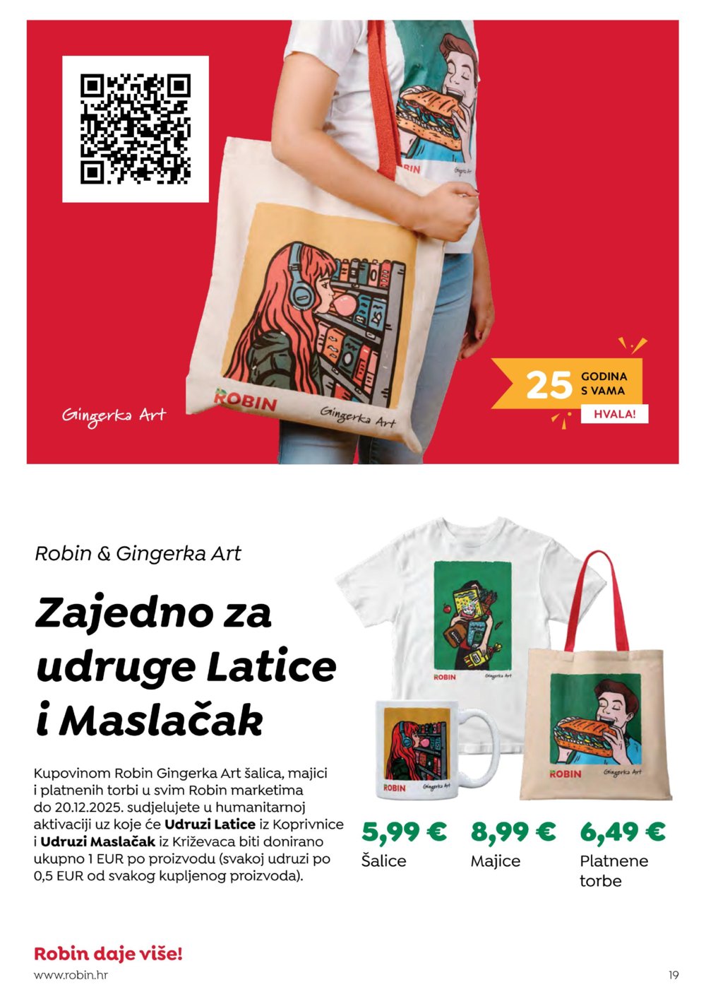 Robin katalog Akcija 16.10. - 31.10.2025.