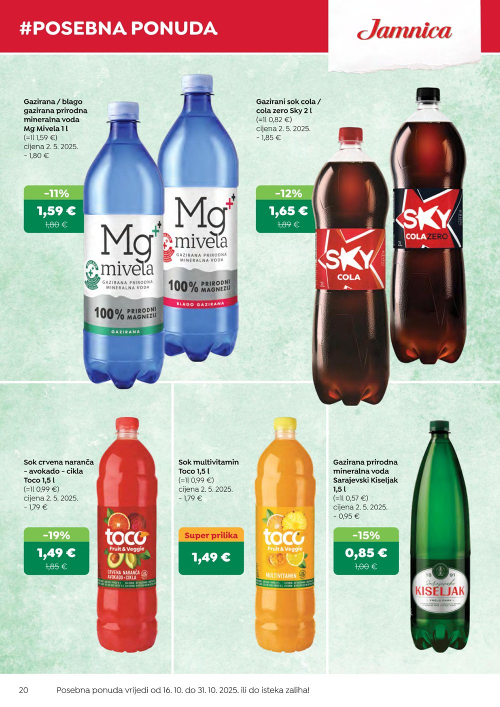 Robin katalog Akcija 16.10. - 31.10.2025.