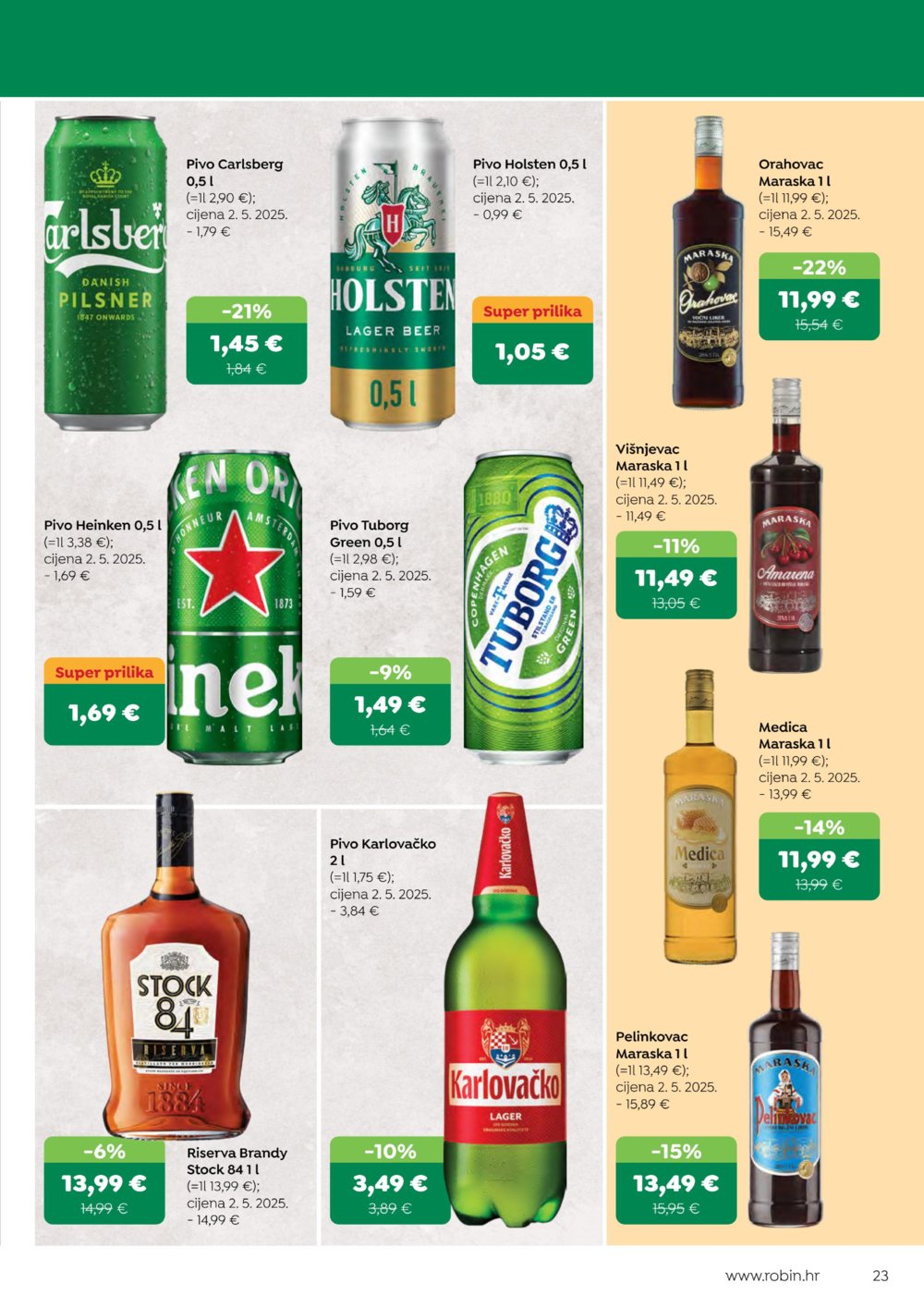 Robin katalog Akcija 16.10. - 31.10.2025.