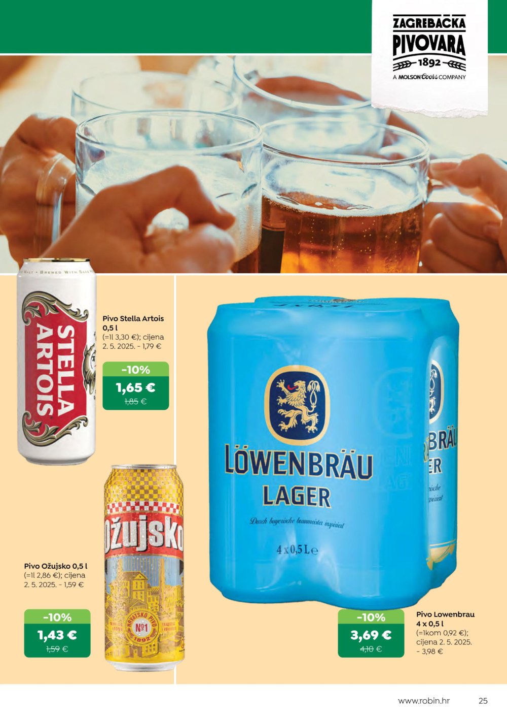 Robin katalog Akcija 16.10. - 31.10.2025.