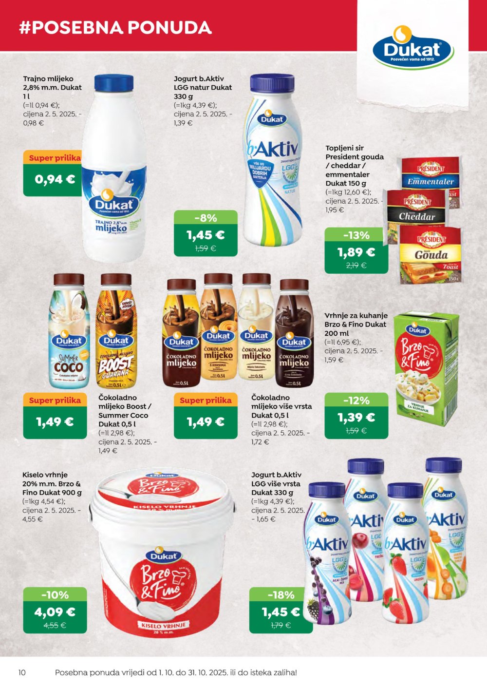 Robin katalog Akcija 16.10. - 31.10.2025.