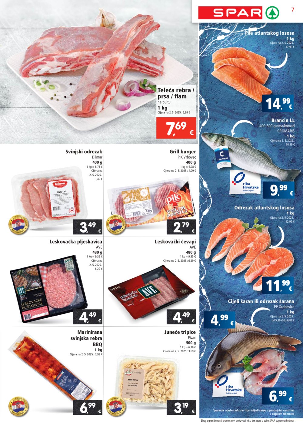 SPAR katalog Akcija 15.10. - 21.10.2025.