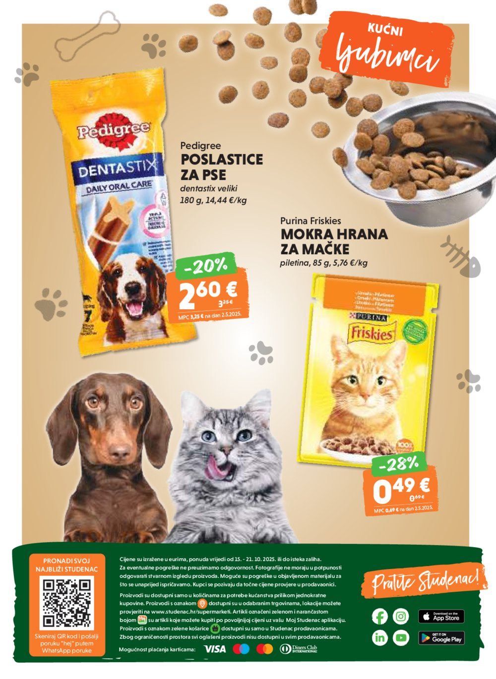 Studenac Tjedni katalog 15.10. - 21.10.2025.