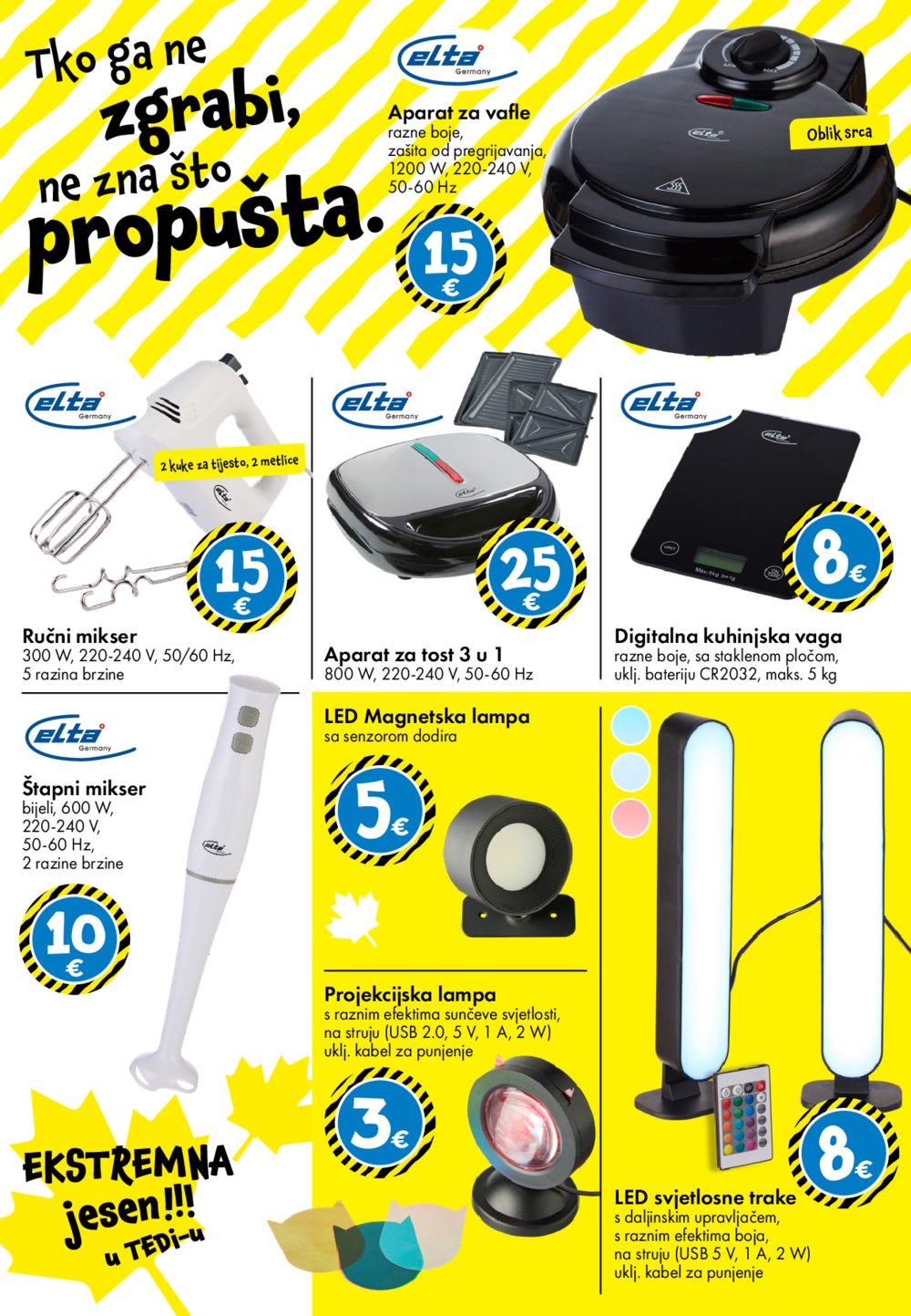 TEDI katalog Ekstremna jesen 17.10. - 25.10.2025.