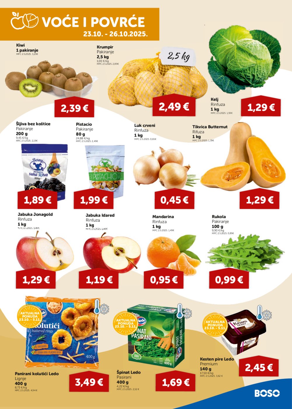 Boso katalog Akcija 23.10.-5.11.2025.