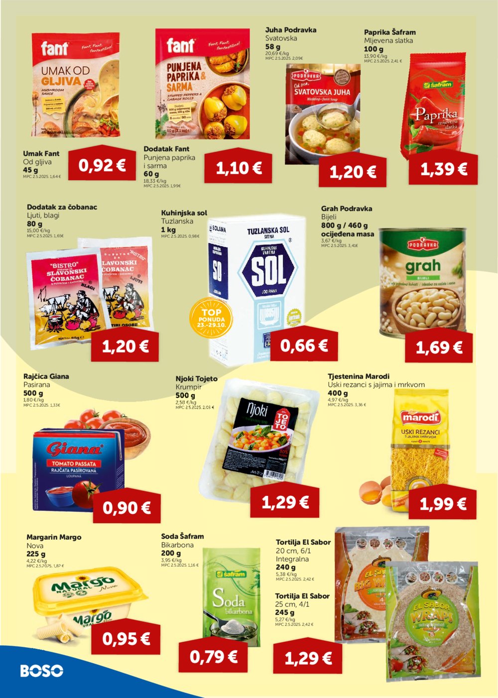 Boso katalog Akcija 23.10.-5.11.2025.