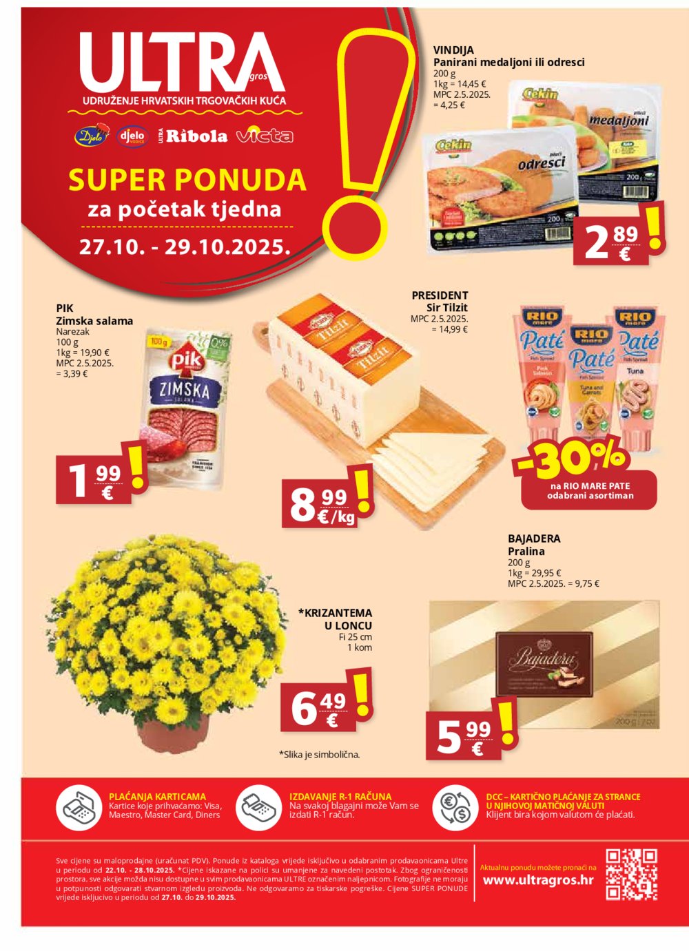 Djelo Ultra Gros katalog Akcija 22.10. - 28.10.2025.