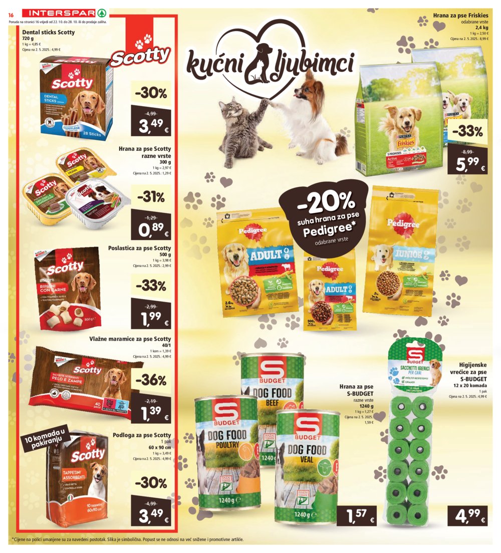 INTERSPAR katalog Akcija 22.10.-28.10.2025.