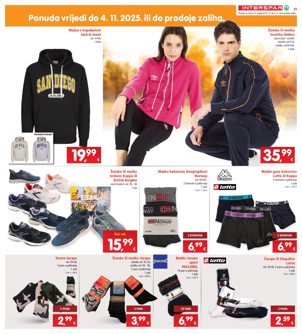 INTERSPAR katalog Akcija 22.10.-28.10.2025.