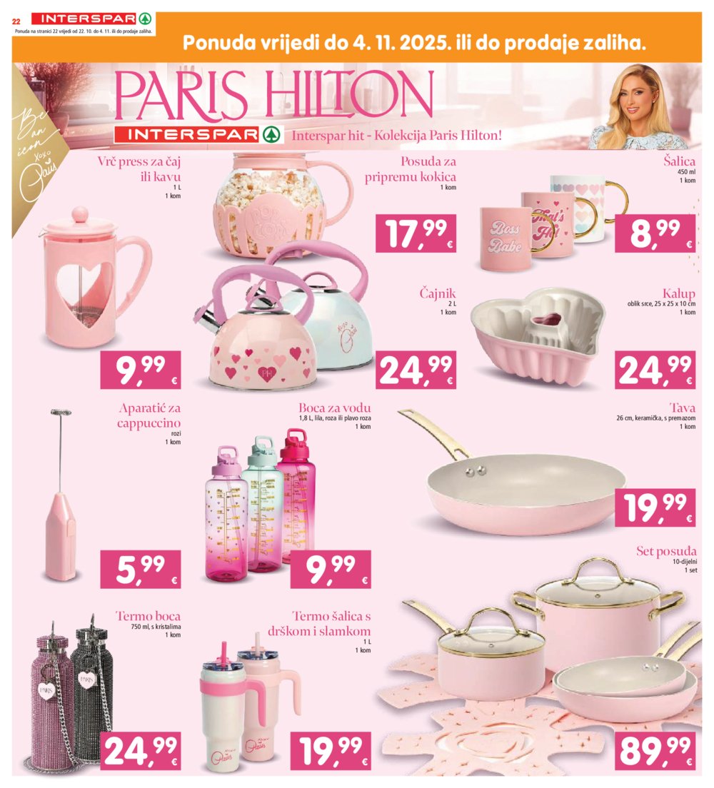 INTERSPAR katalog Akcija 22.10.-28.10.2025.