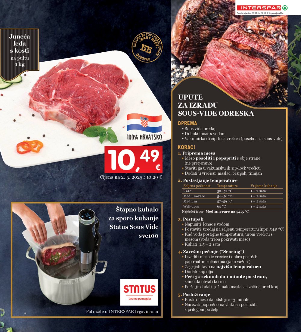 INTERSPAR katalog Akcija 22.10.-28.10.2025.