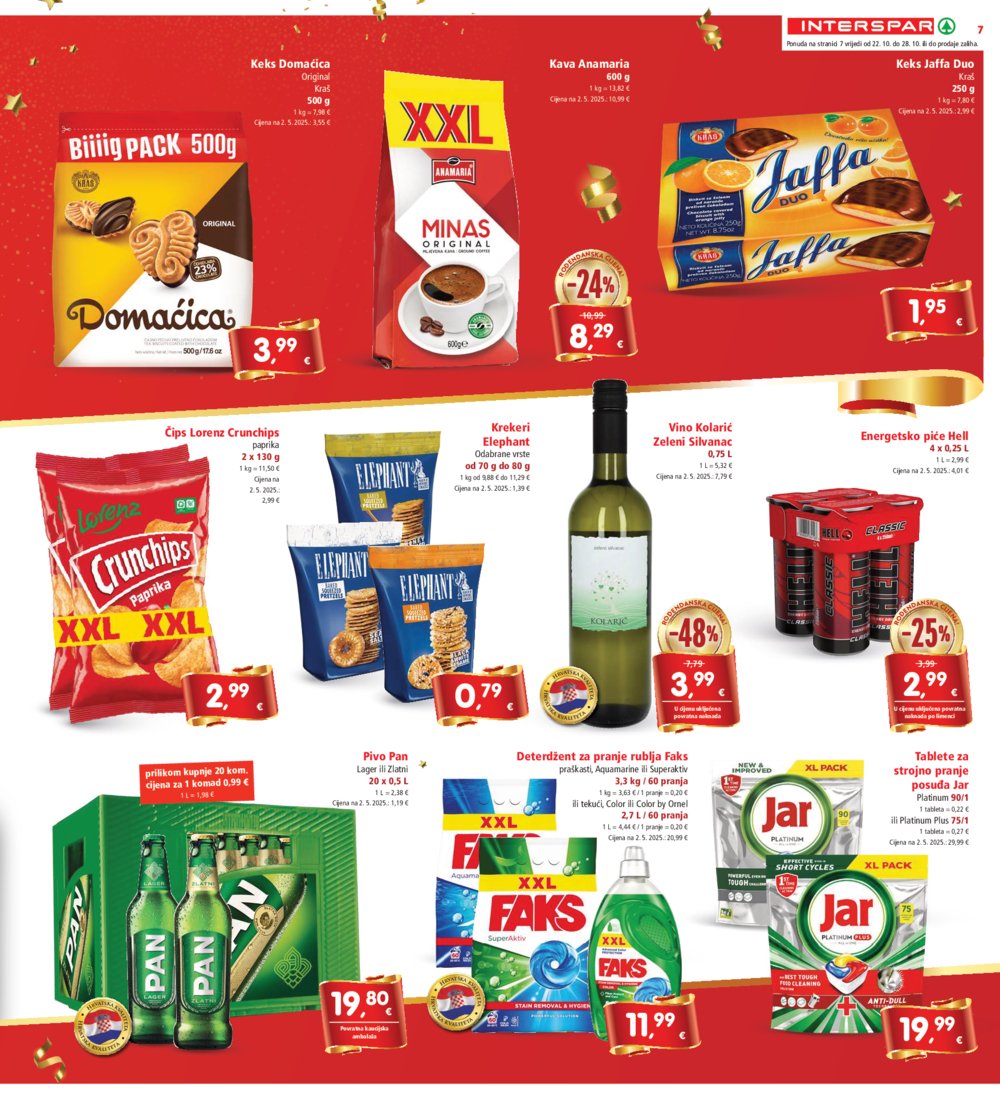 INTERSPAR katalog Akcija 22.10.-28.10.2025.