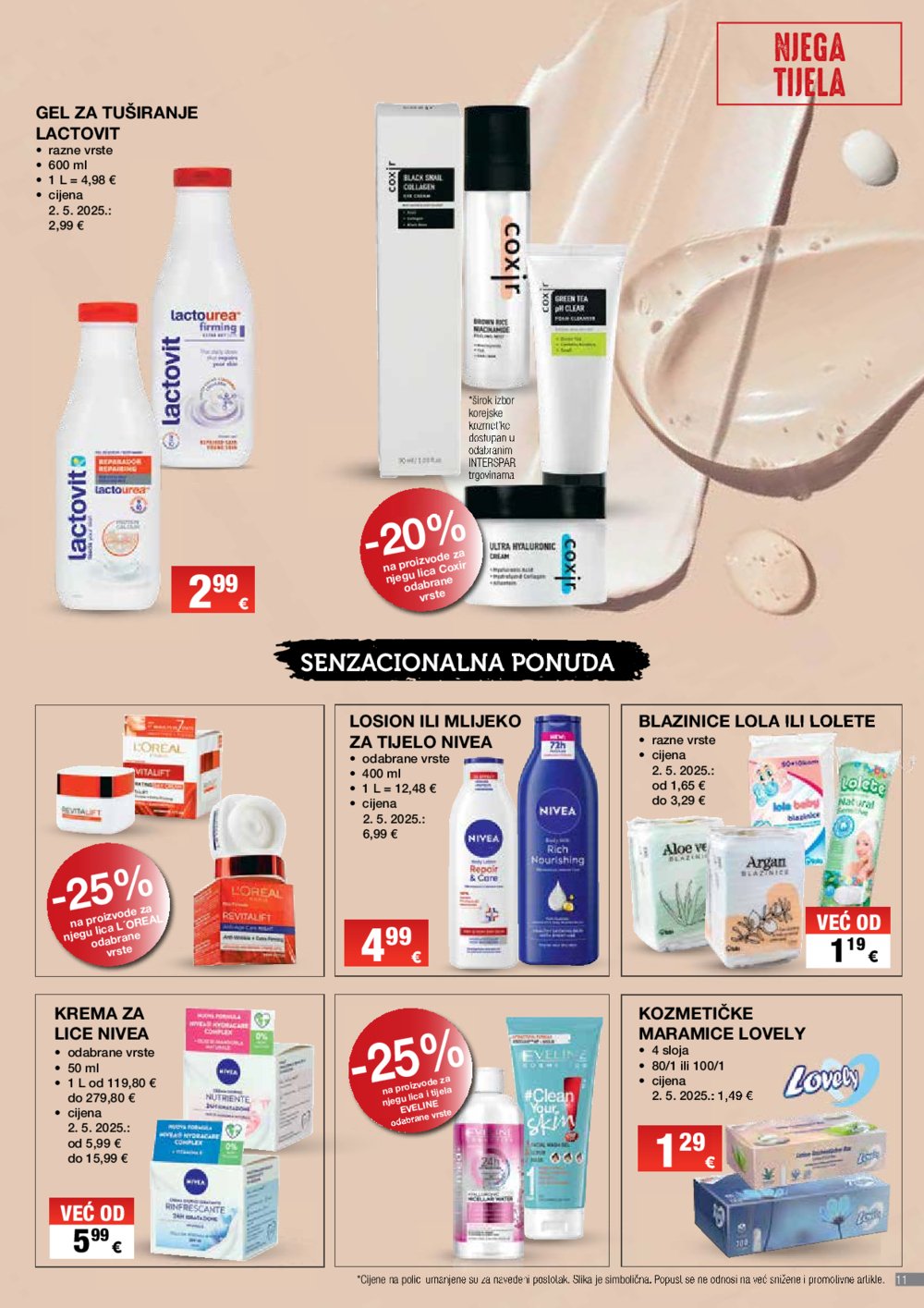 INTERSPAR katalog Sjaj vašeg doma 23.10.-12.11.2025.