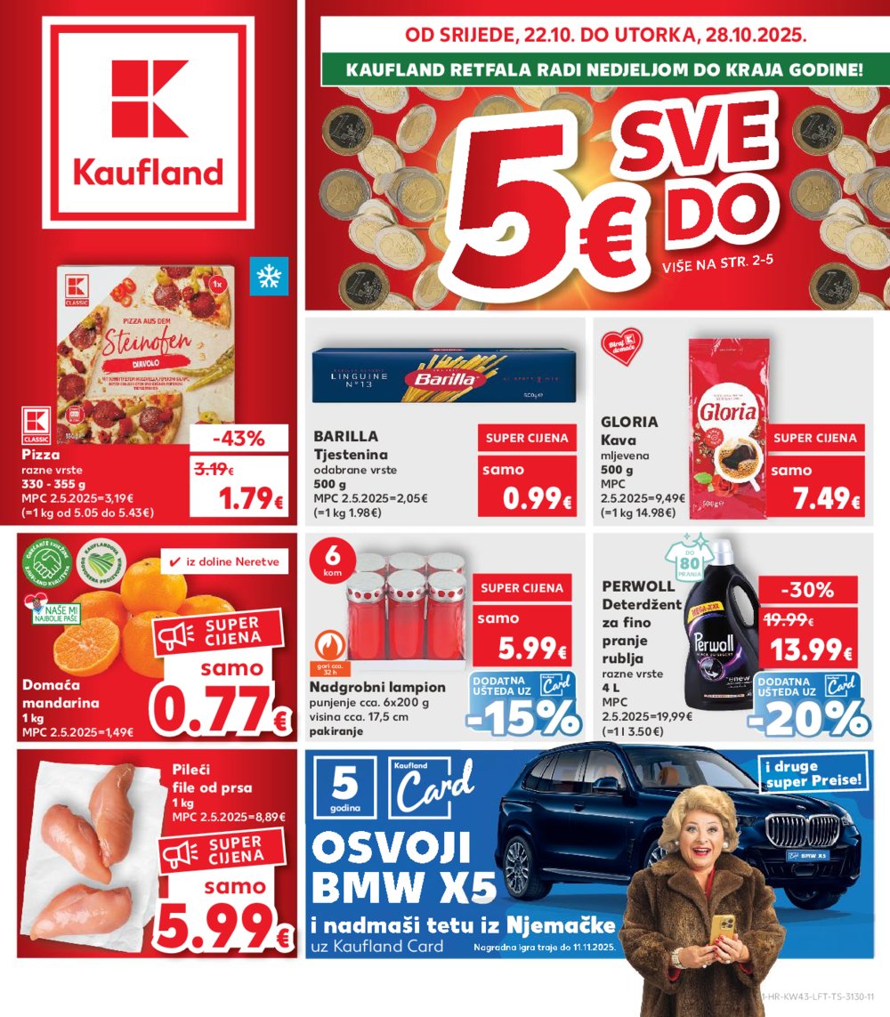 Kaufland katalog Akcija 22.10. - 28.10.2025. Osijek