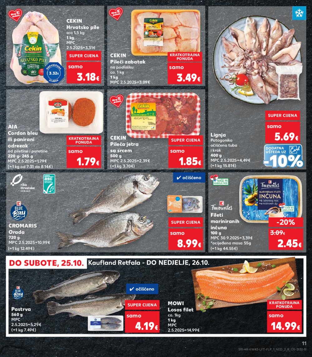 Kaufland katalog Akcija 22.10. - 28.10.2025. Osijek