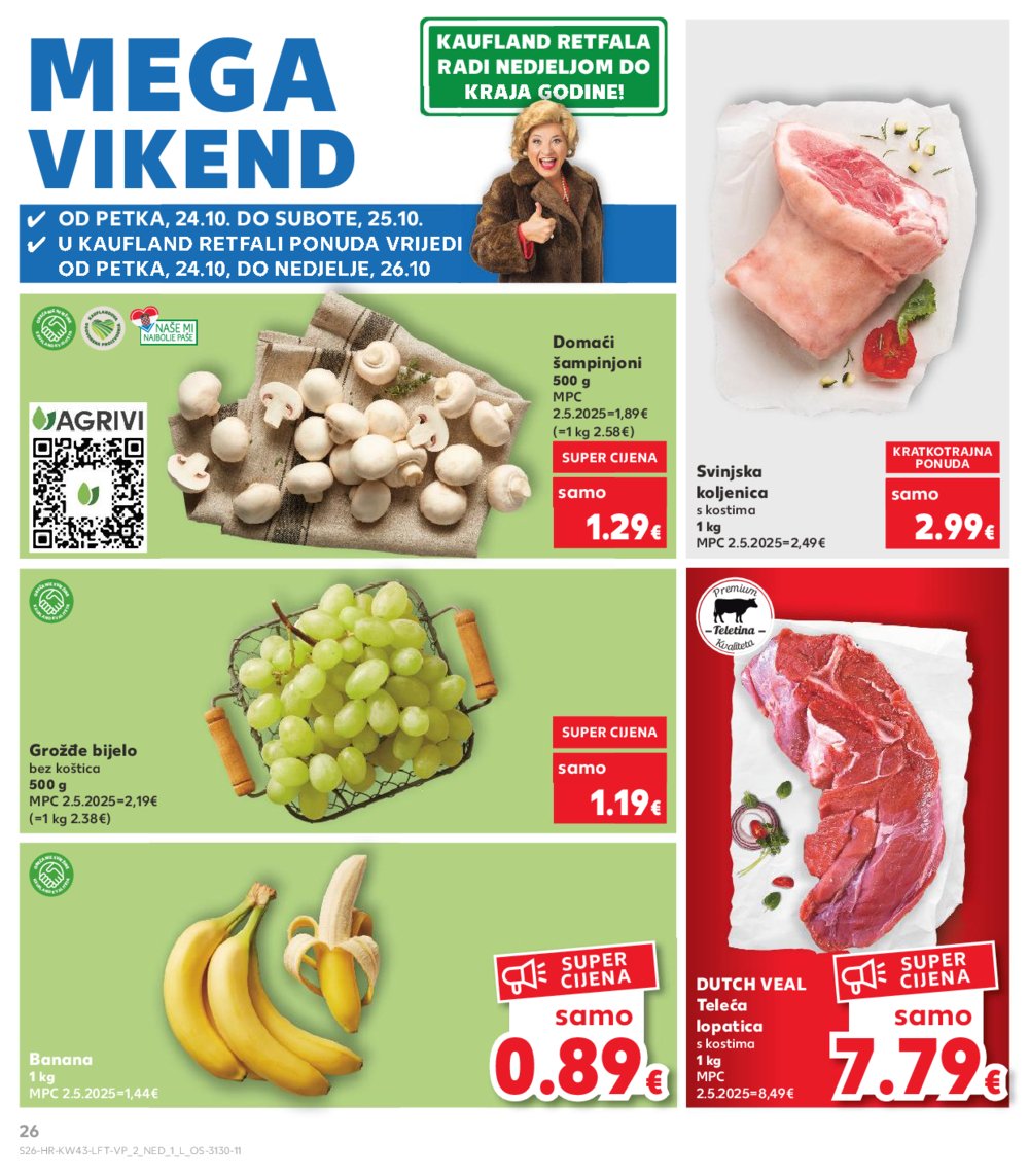 Kaufland katalog Akcija 22.10. - 28.10.2025. Osijek