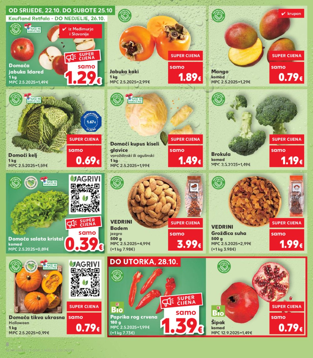 Kaufland katalog Akcija 22.10. - 28.10.2025. Osijek