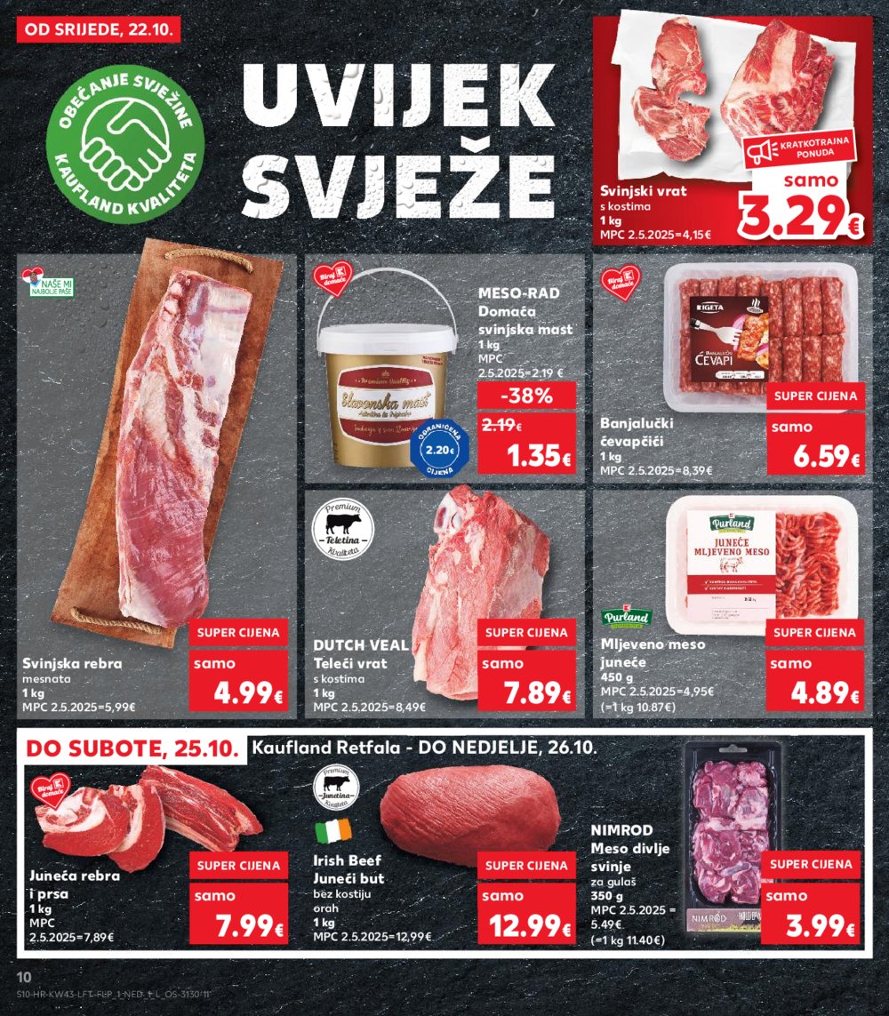 Kaufland katalog Akcija 22.10. - 28.10.2025. Osijek