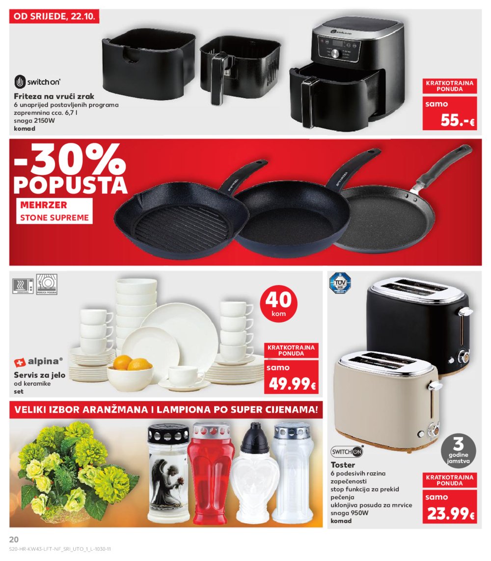 Kaufland katalog Akcija 22.10. - 28.10.2025. VG, Po, Ro, Vo, Vu, DS, Ma, Iv