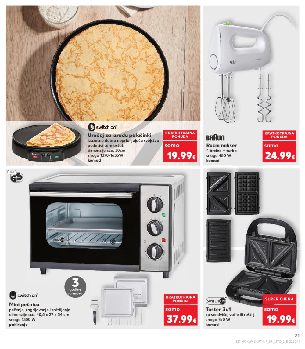 Kaufland katalog Akcija 22.10. - 28.10.2025. VG, Po, Ro, Vo, Vu, DS, Ma, Iv
