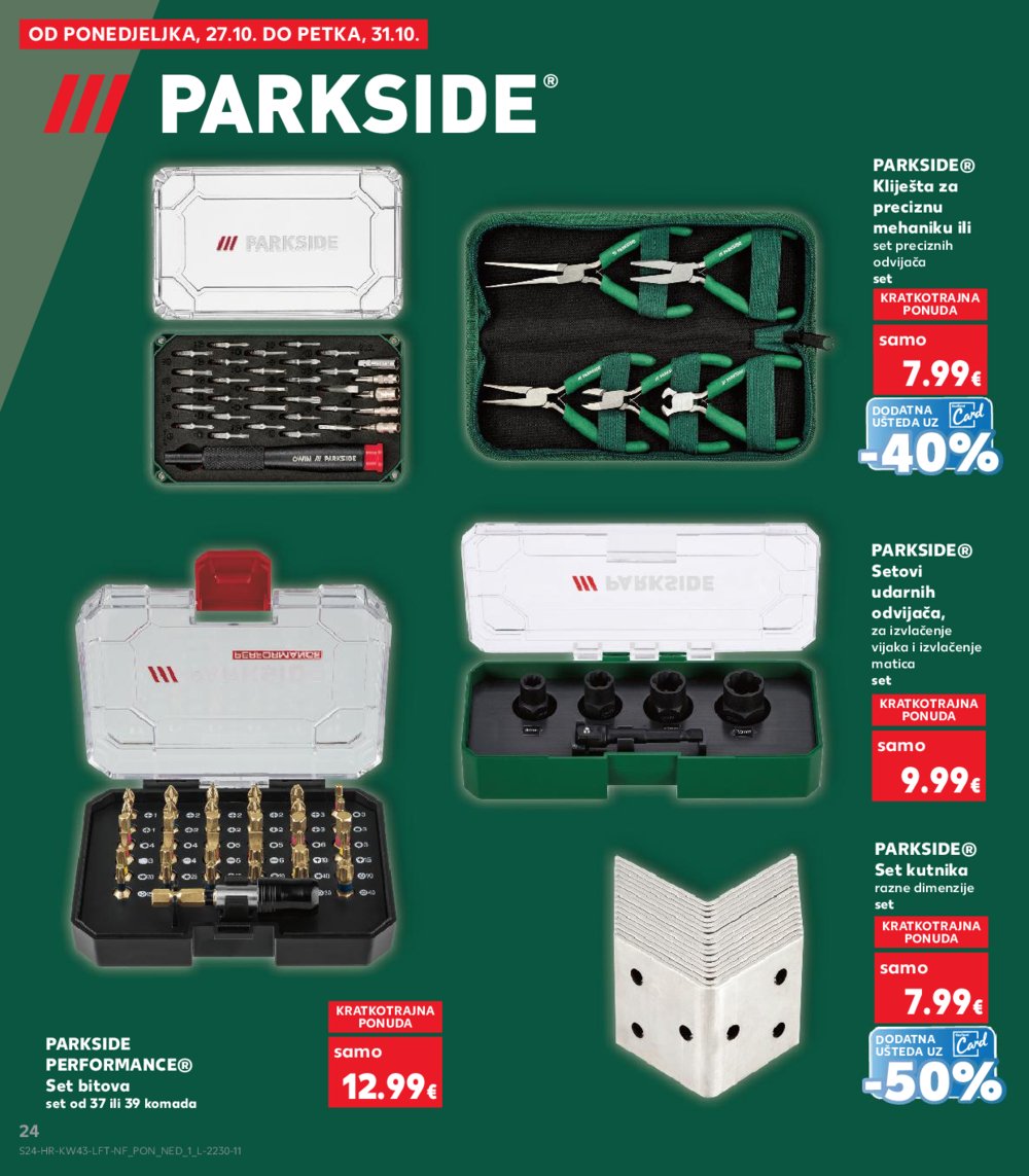 Kaufland katalog Akcija 22.10. - 28.10.2025. VG, Po, Ro, Vo, Vu, DS, Ma, Iv