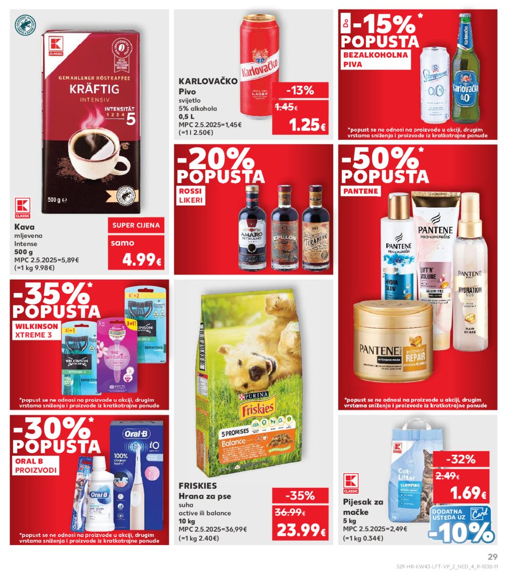 Kaufland katalog Akcija 22.10. - 28.10.2025. VG, Po, Ro, Vo, Vu, DS, Ma, Iv