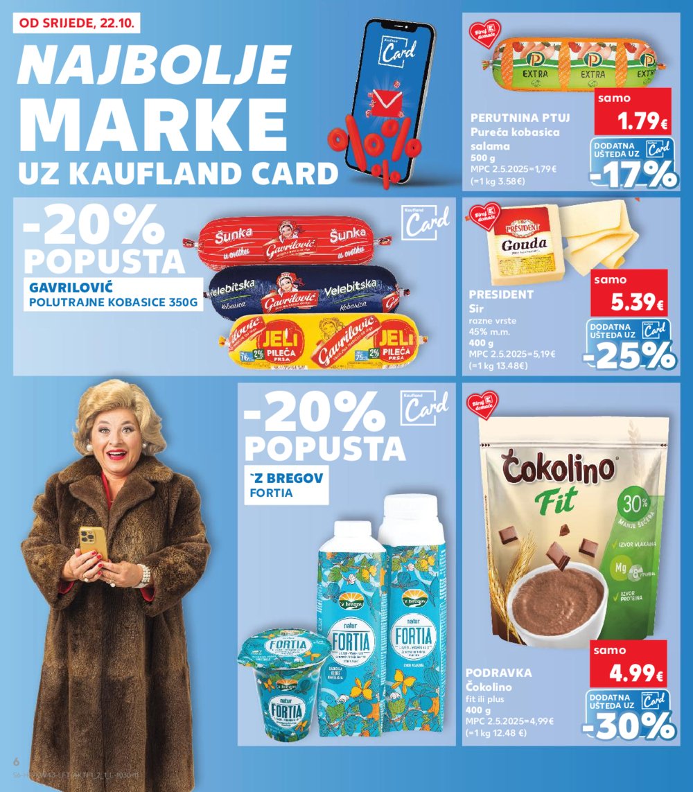 Kaufland katalog Akcija 22.10. - 28.10.2025. VG, Po, Ro, Vo, Vu, DS, Ma, Iv