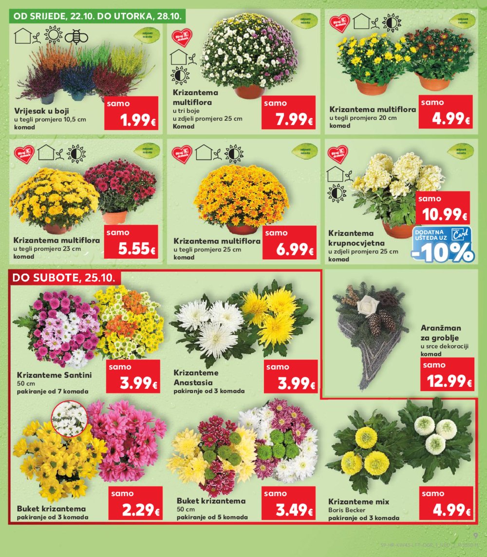 Kaufland katalog Akcija 22.10. - 28.10.2025. VG, Po, Ro, Vo, Vu, DS, Ma, Iv