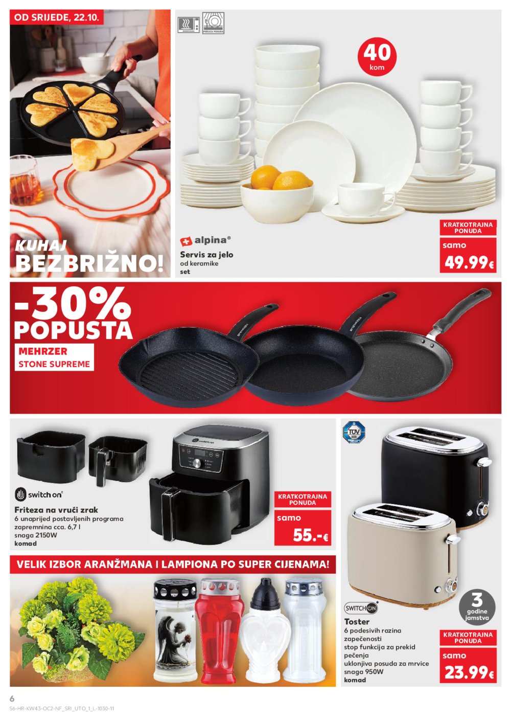 Kaufland katalog Neprehrambenih proizvoda 22.10. - 28.10.2025. Vg, Po, Ro, Vo, Vu, DS, Ma, Iv