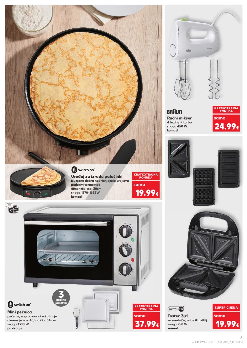 Kaufland katalog Neprehrambenih proizvoda 22.10. - 28.10.2025. Vg, Po, Ro, Vo, Vu, DS, Ma, Iv