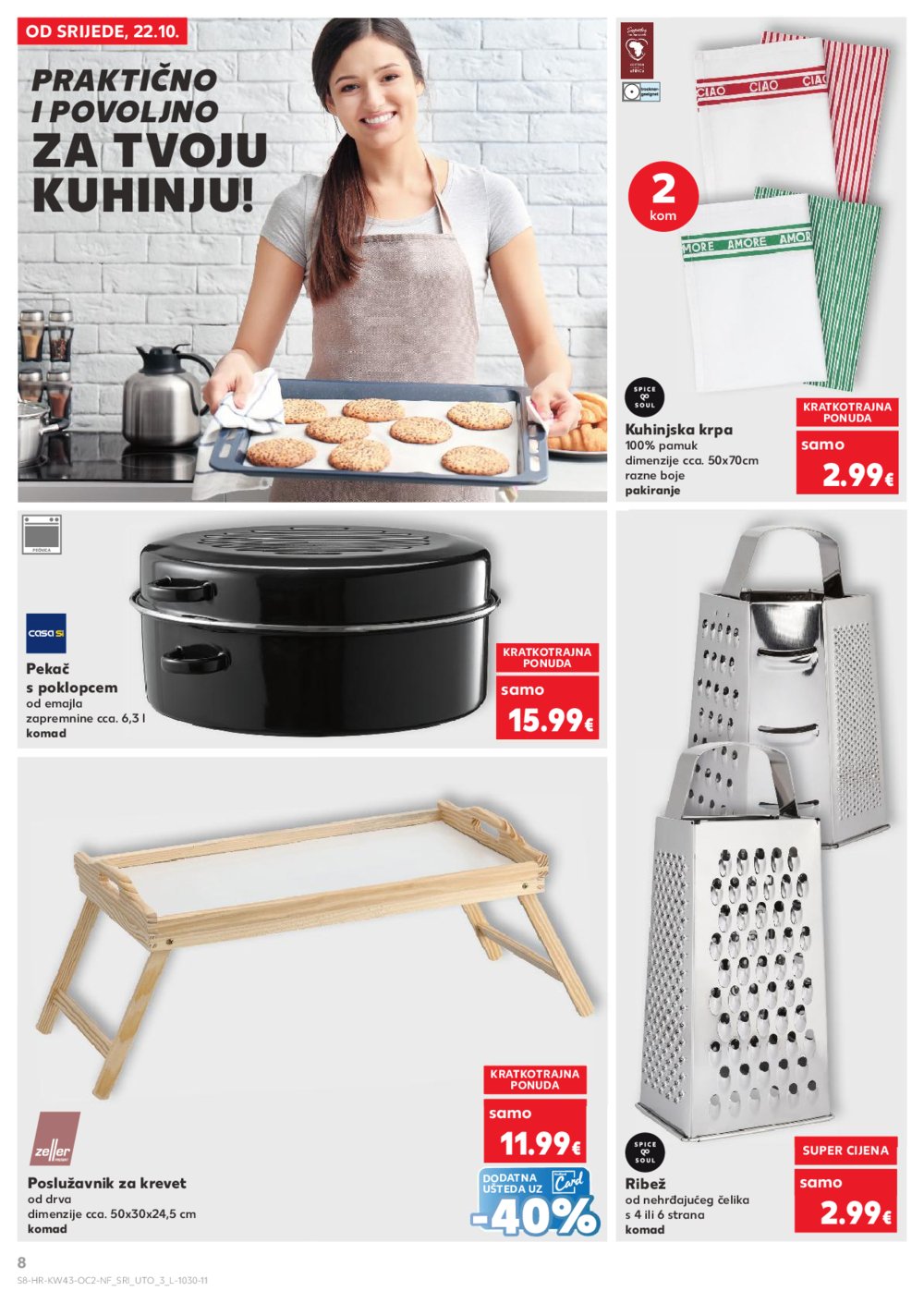 Kaufland katalog Neprehrambenih proizvoda 22.10. - 28.10.2025. Vg, Po, Ro, Vo, Vu, DS, Ma, Iv