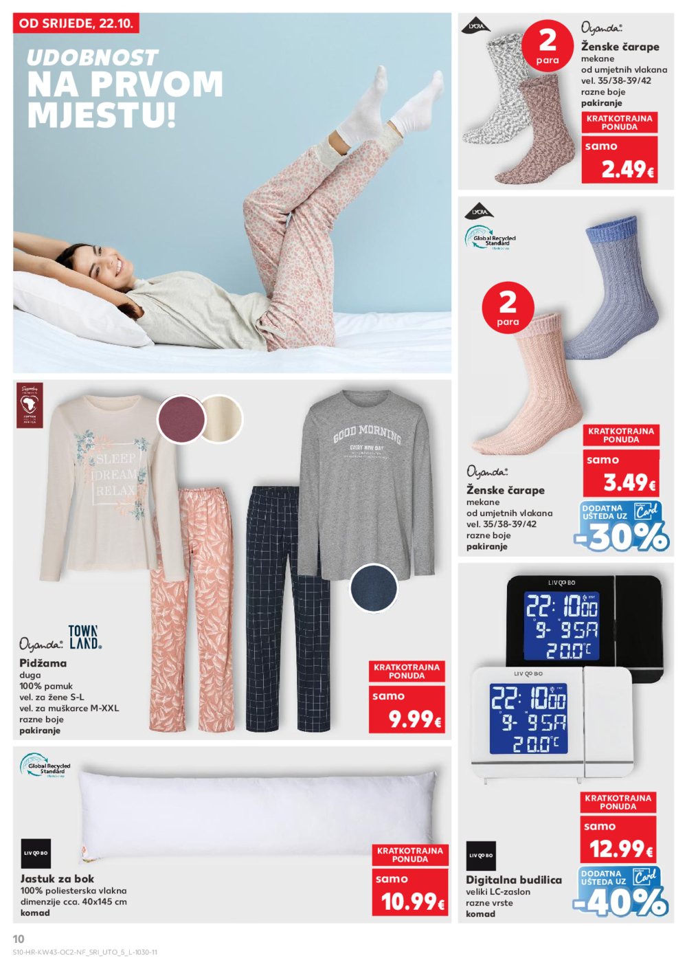 Kaufland katalog Neprehrambenih proizvoda 22.10. - 28.10.2025. Vg, Po, Ro, Vo, Vu, DS, Ma, Iv