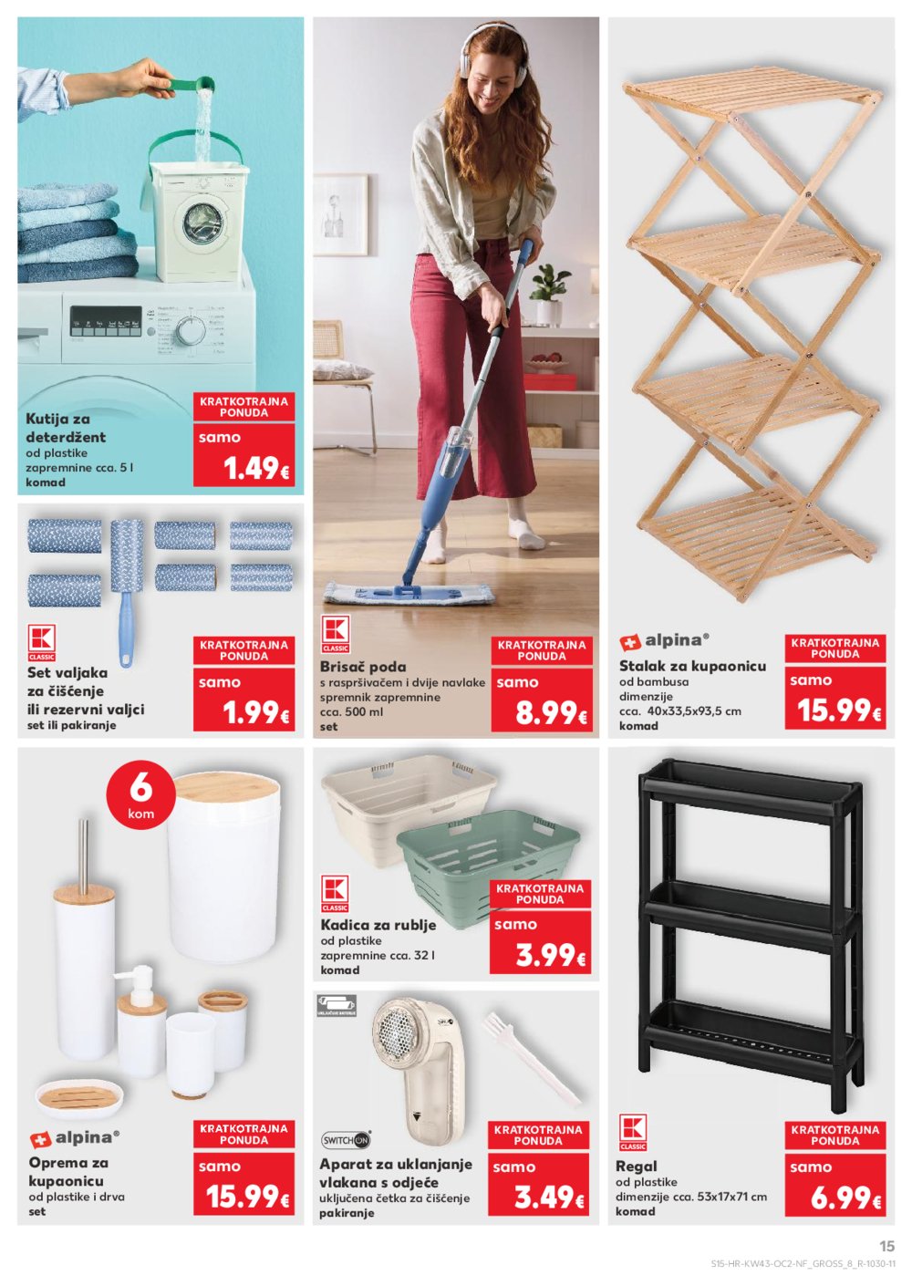 Kaufland katalog Neprehrambenih proizvoda 22.10. - 28.10.2025. Vg, Po, Ro, Vo, Vu, DS, Ma, Iv