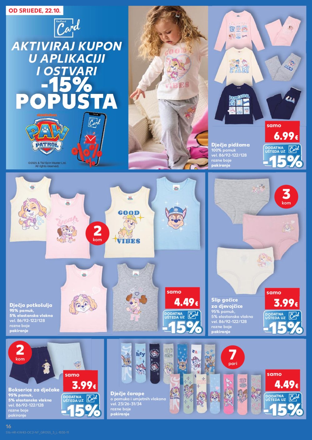 Kaufland katalog Neprehrambenih proizvoda 22.10. - 28.10.2025. Vg, Po, Ro, Vo, Vu, DS, Ma, Iv
