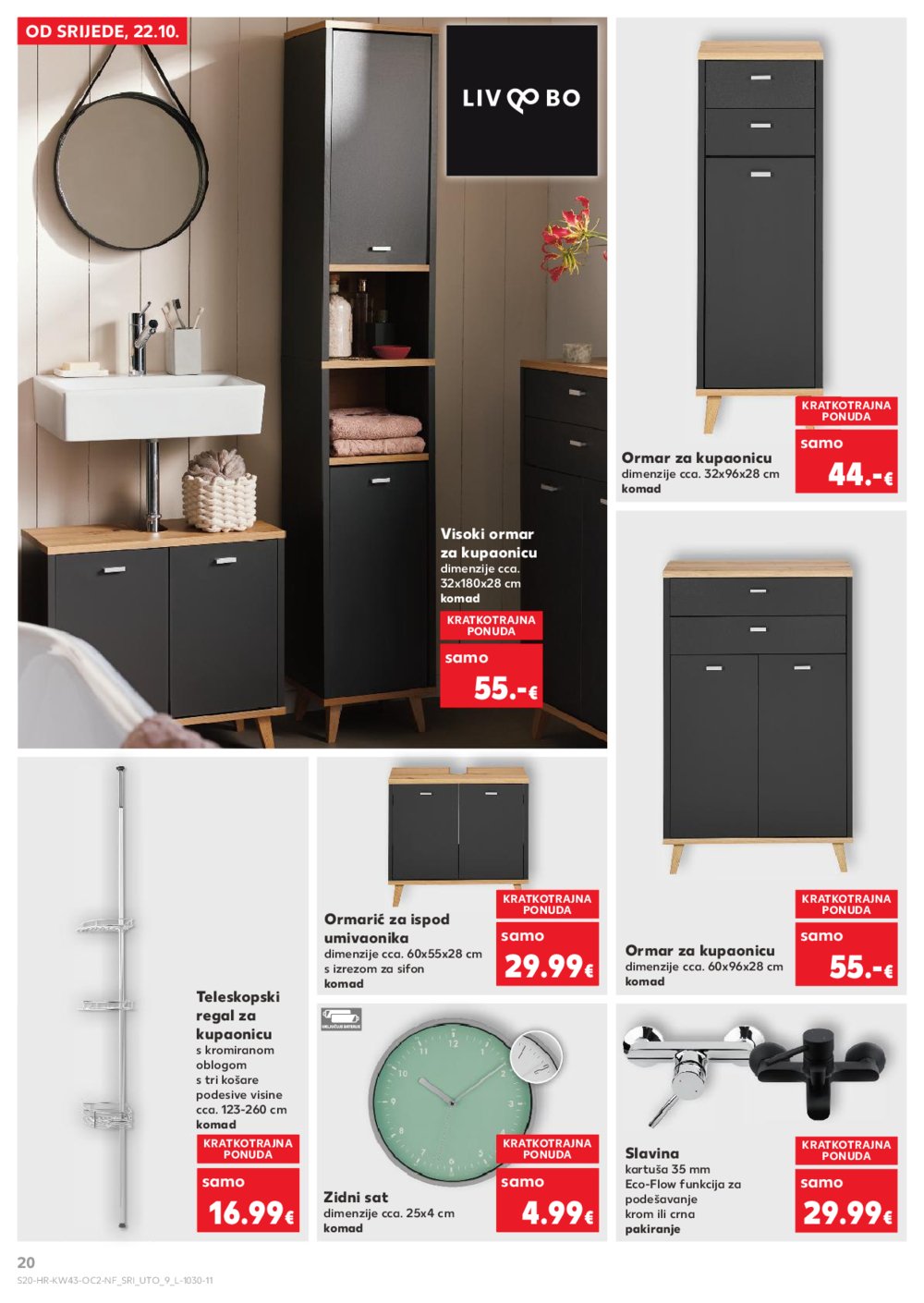 Kaufland katalog Neprehrambenih proizvoda 22.10. - 28.10.2025. Vg, Po, Ro, Vo, Vu, DS, Ma, Iv