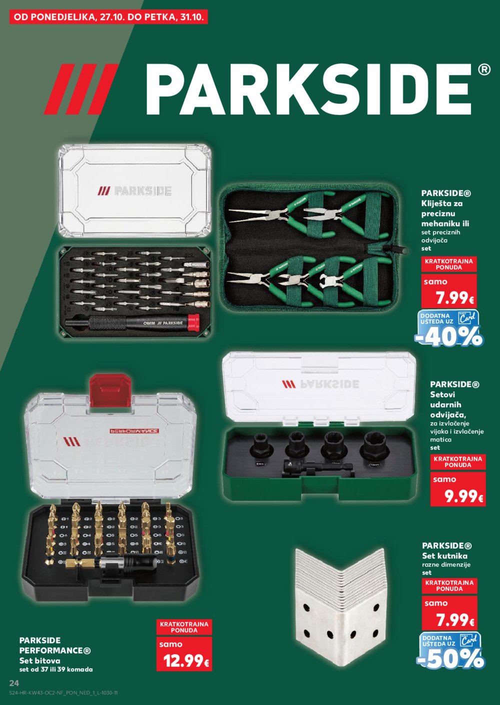 Kaufland katalog Neprehrambenih proizvoda 22.10. - 28.10.2025. Vg, Po, Ro, Vo, Vu, DS, Ma, Iv