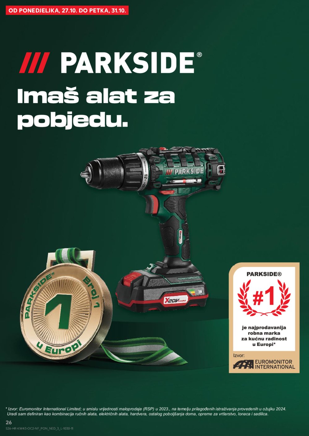Kaufland katalog Neprehrambenih proizvoda 22.10. - 28.10.2025. Vg, Po, Ro, Vo, Vu, DS, Ma, Iv