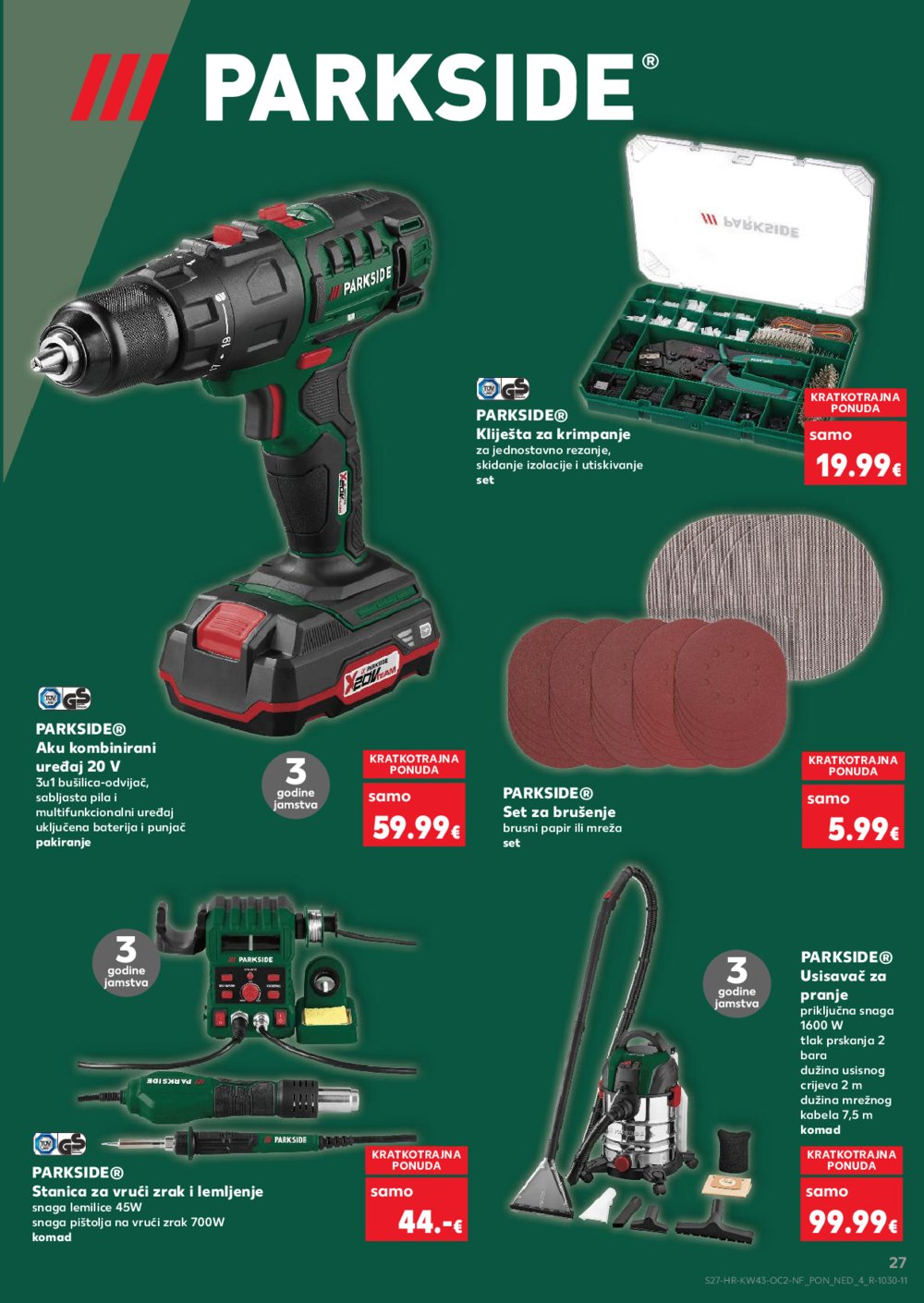 Kaufland katalog Neprehrambenih proizvoda 22.10. - 28.10.2025. Vg, Po, Ro, Vo, Vu, DS, Ma, Iv