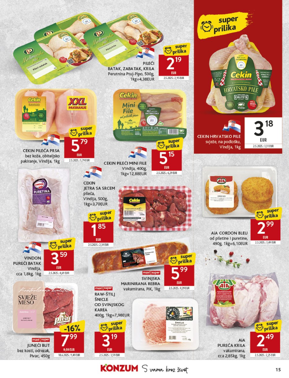Konzum katalog Akcija 22.10. - 28.10.2025.