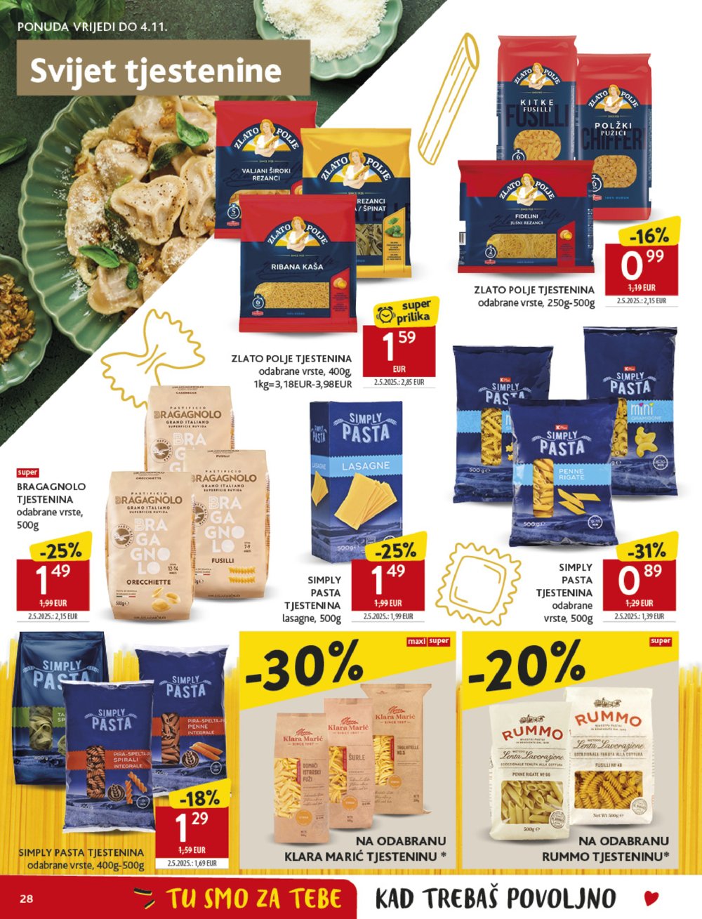 Konzum katalog Akcija 22.10. - 28.10.2025.