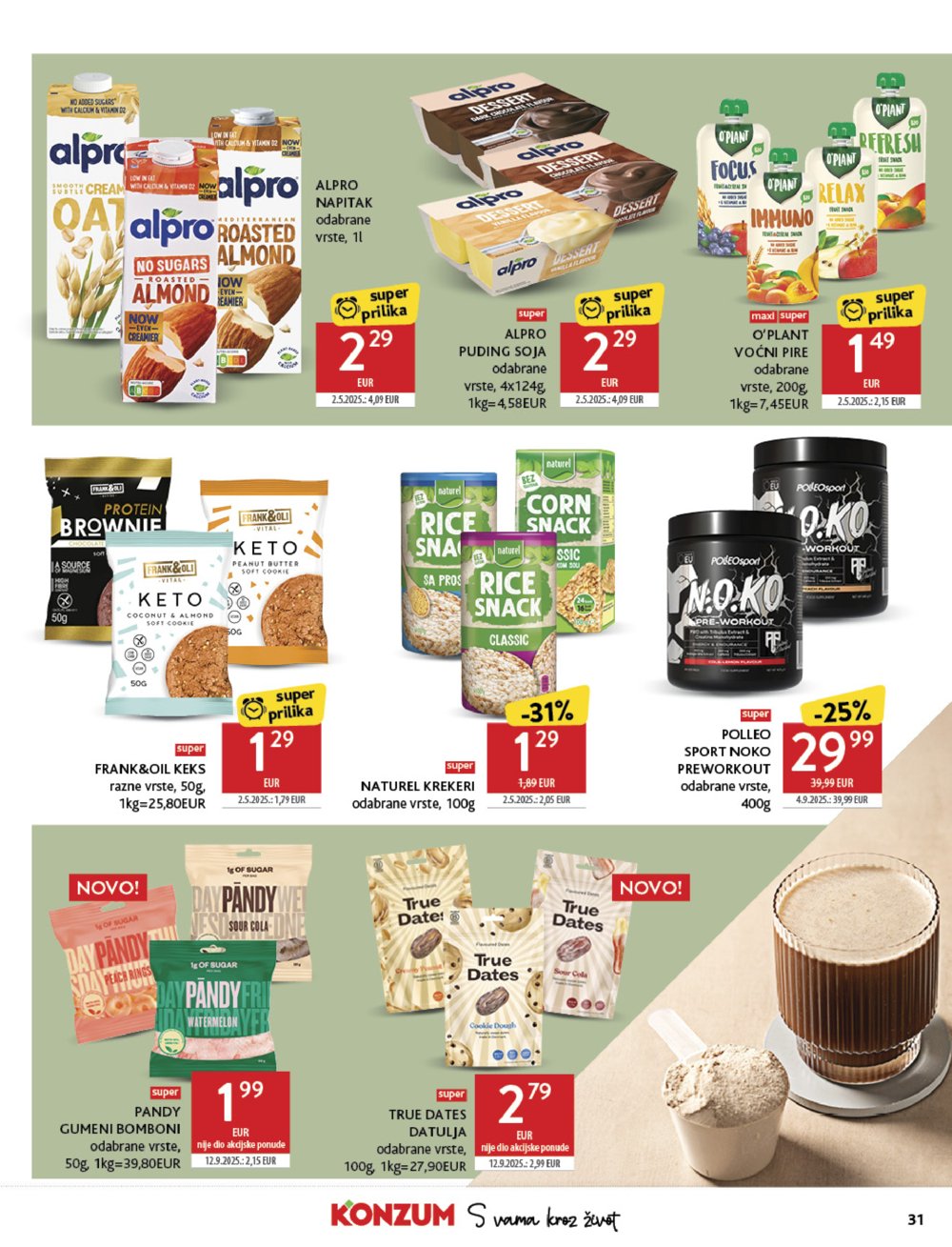 Konzum katalog Akcija 22.10. - 28.10.2025.