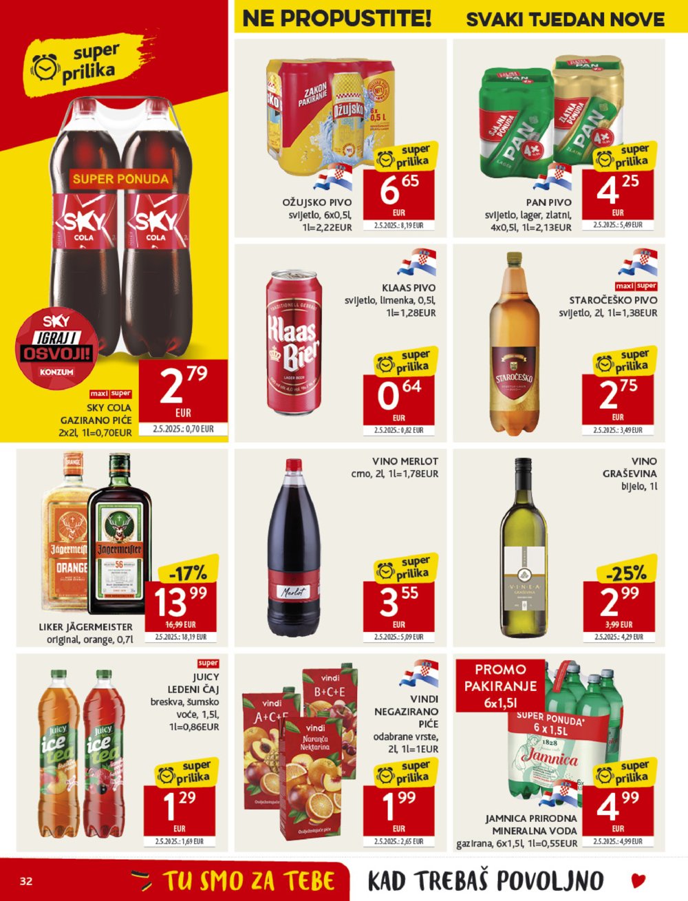 Konzum katalog Akcija 22.10. - 28.10.2025.