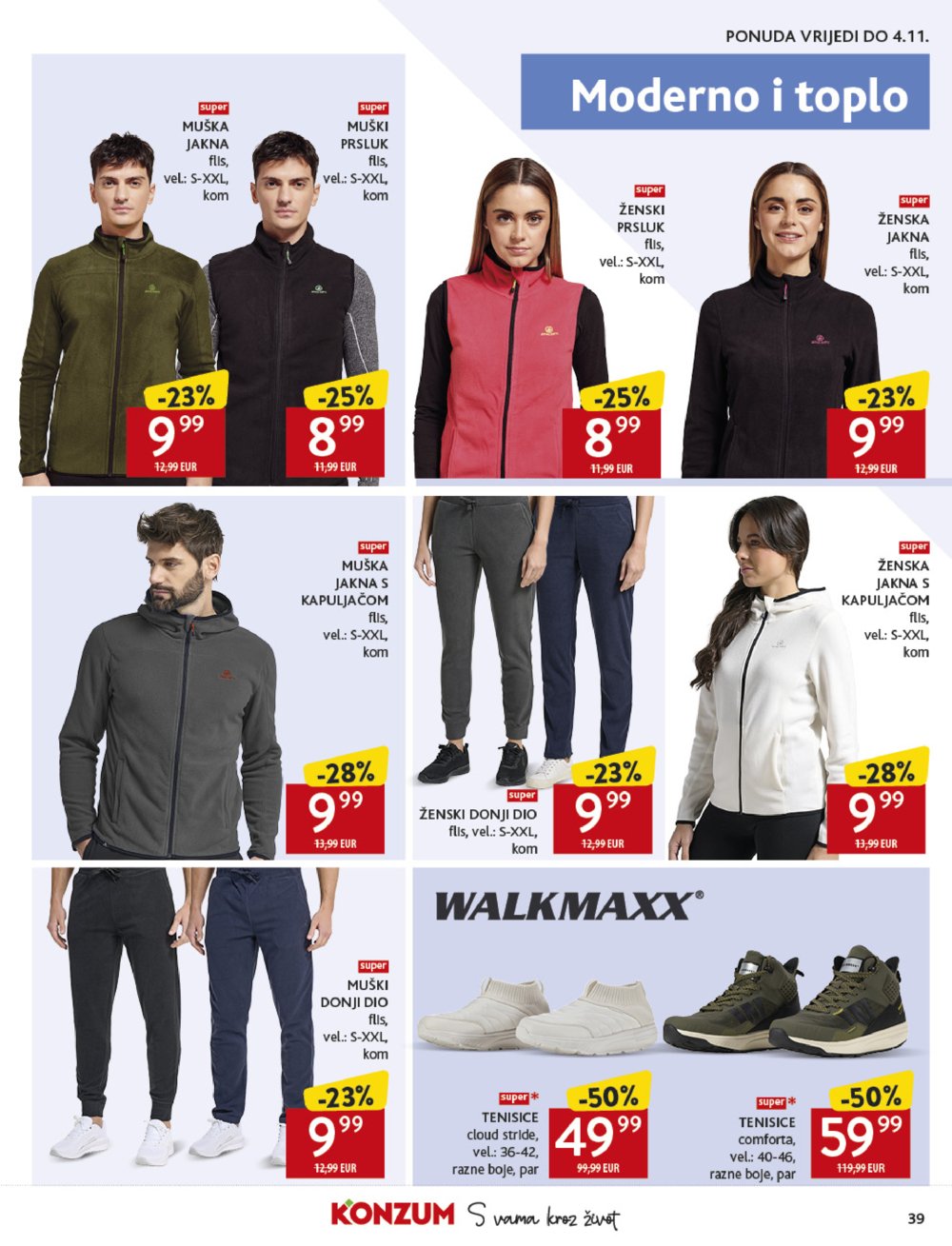 Konzum katalog Akcija 22.10. - 28.10.2025.