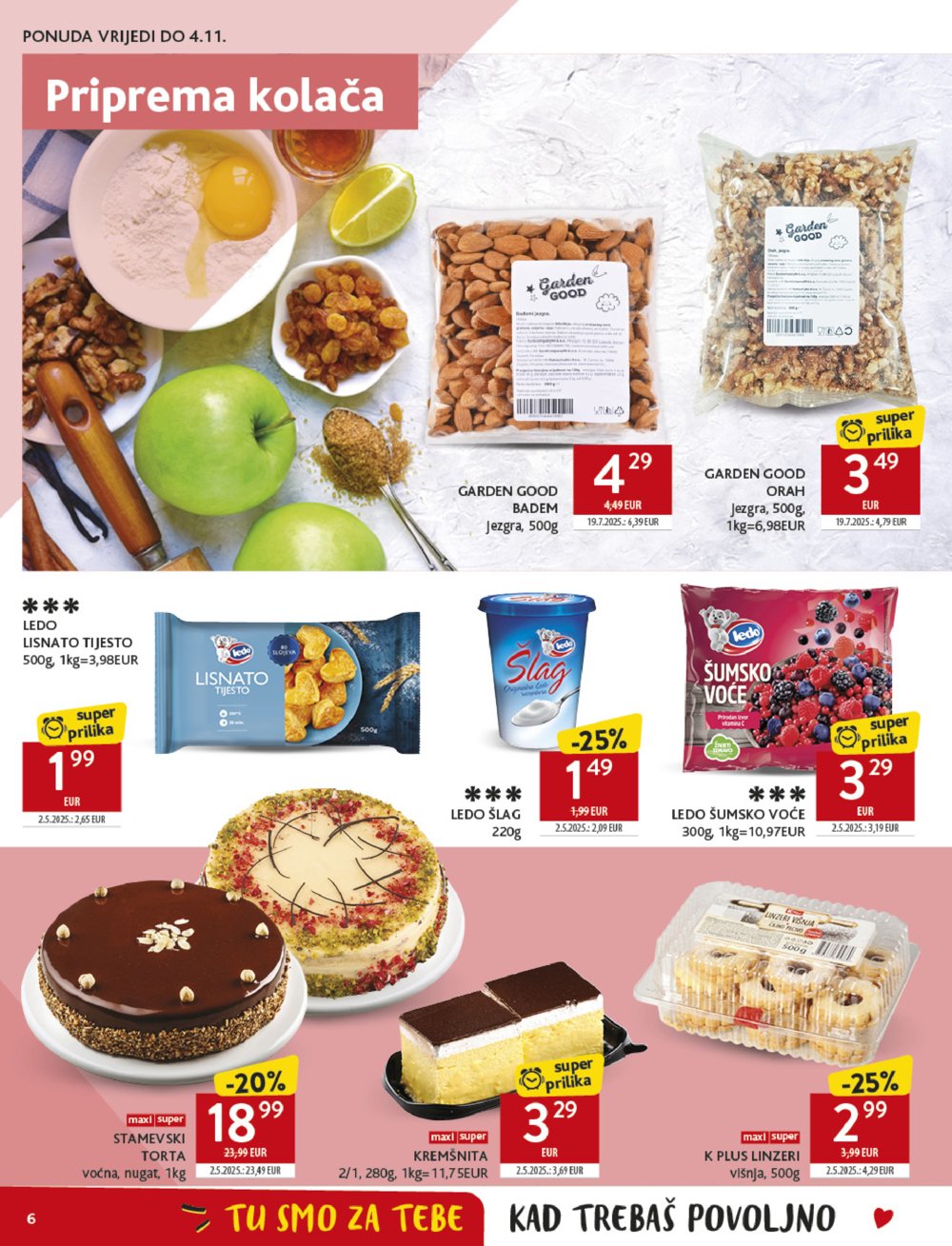 Konzum katalog Akcija 22.10. - 28.10.2025.