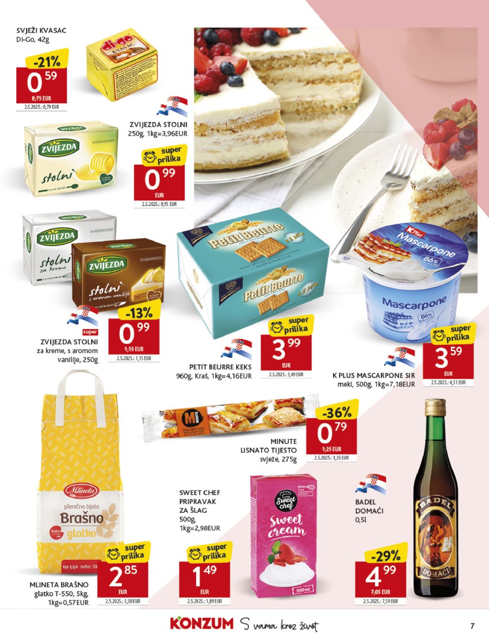 Konzum katalog Akcija 22.10. - 28.10.2025.