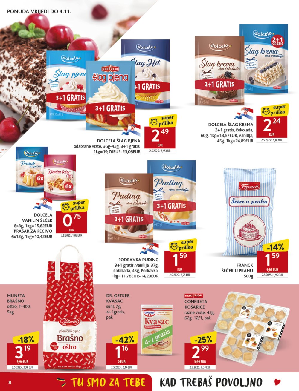 Konzum katalog Akcija 22.10. - 28.10.2025.
