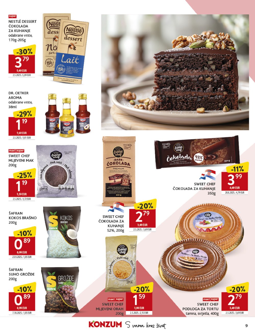 Konzum katalog Akcija 22.10. - 28.10.2025.