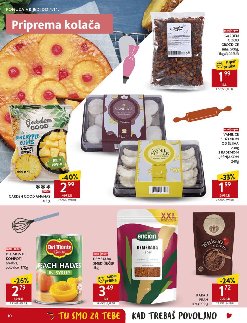 Konzum katalog Akcija 22.10. - 28.10.2025.