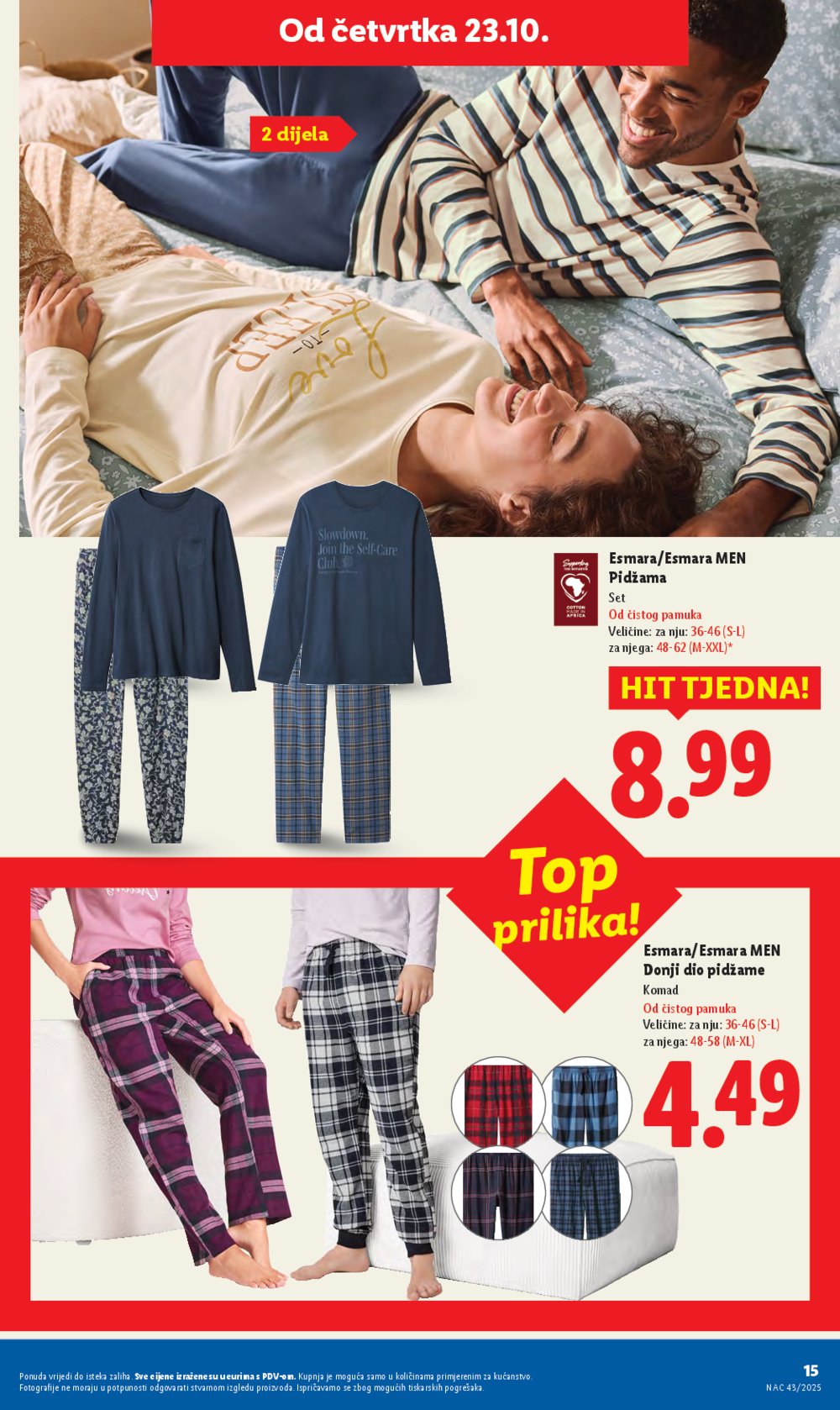 Lidl katalog Super ponuda od četvrtka 23.10. - 26.10.2025.