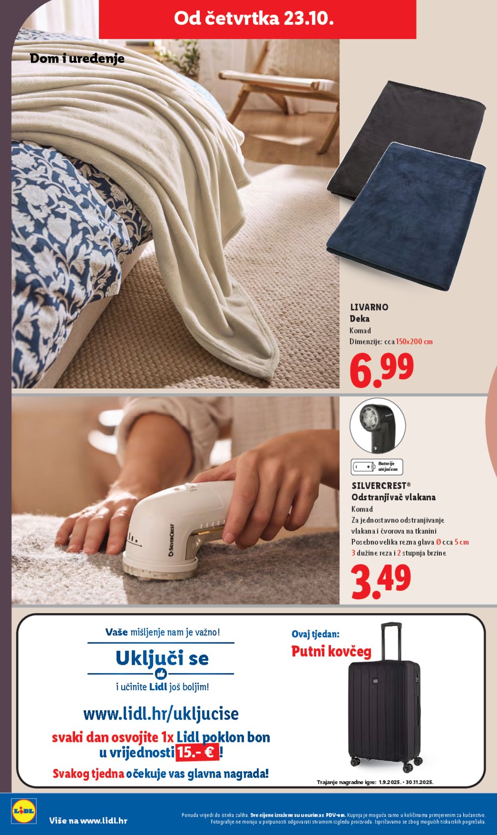 Lidl katalog Super ponuda od četvrtka 23.10. - 26.10.2025.
